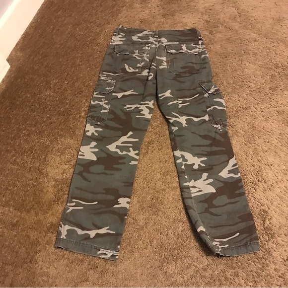 Vintage Unionbay Wide Leg Cargo Pants Camouflage - Picture 5 of 5